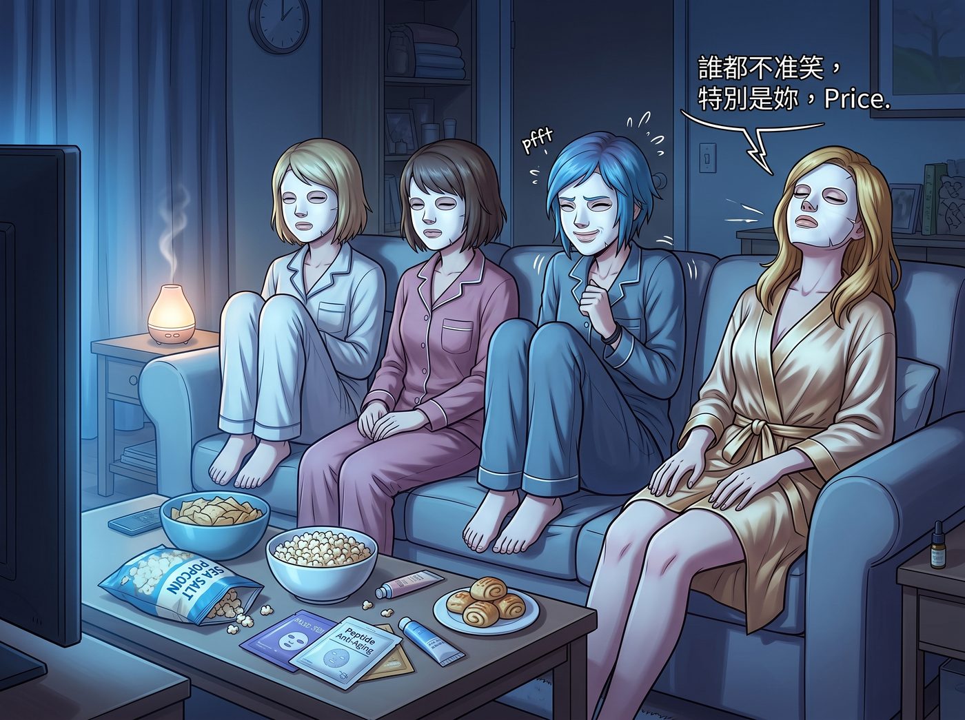 面膜與銀翼殺手之夜
