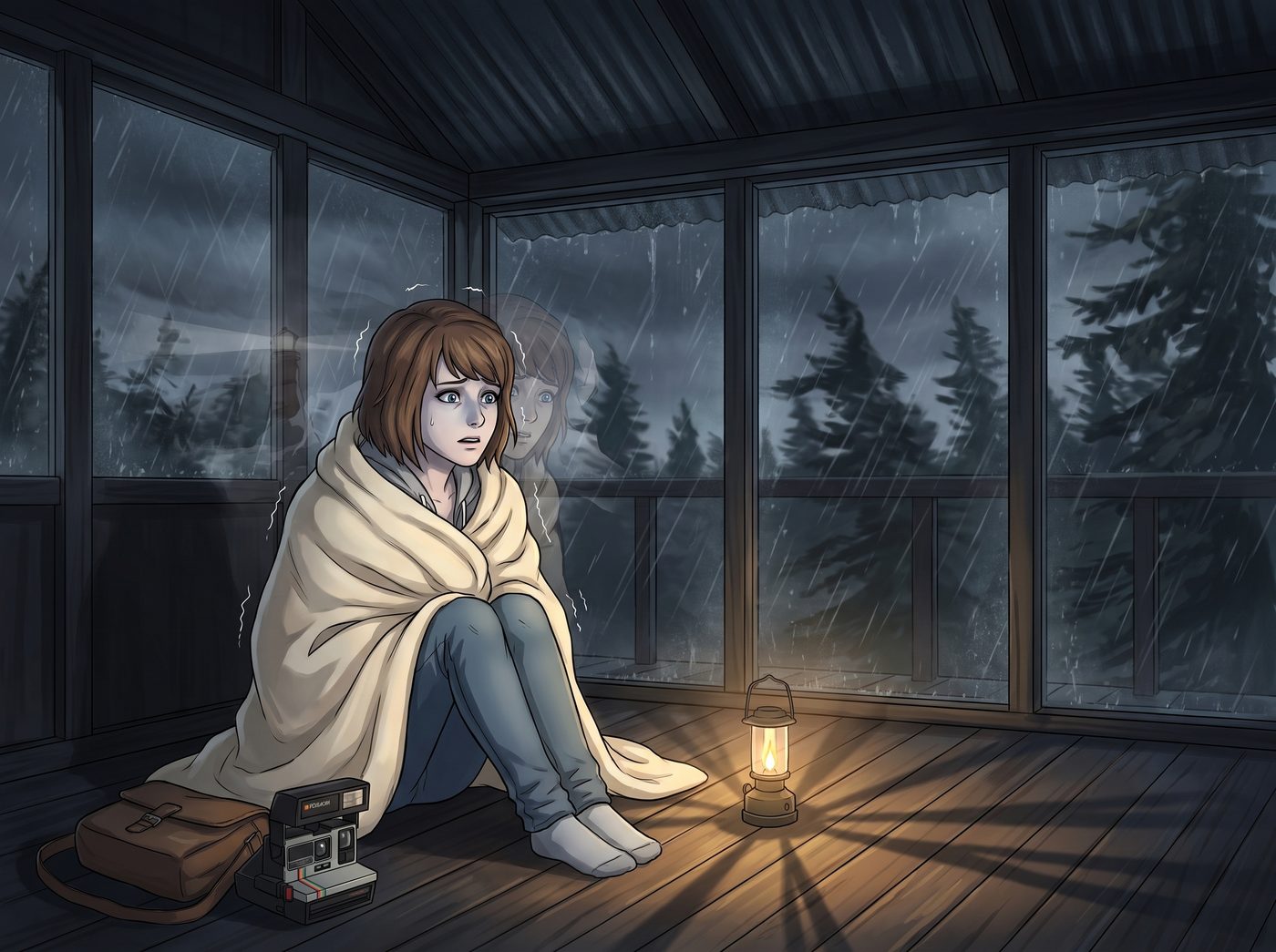 暴風雨夜